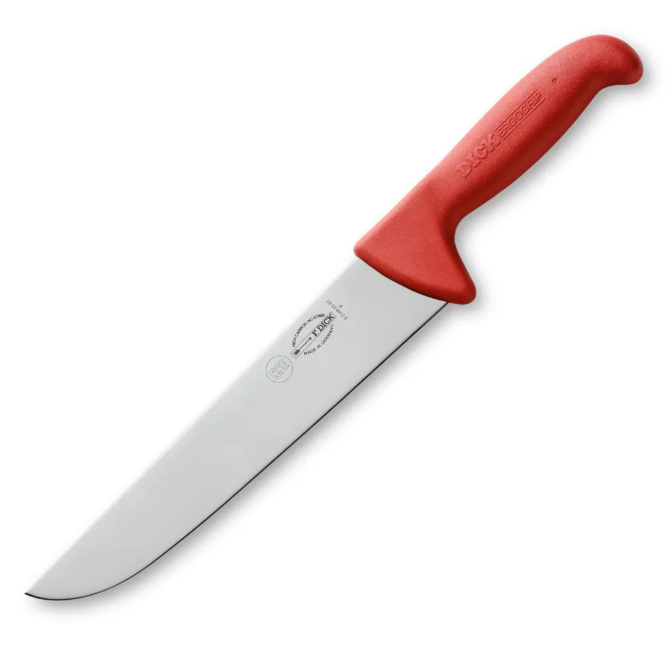 f-dick-ergogrip-8234823-03-blockmesser-23-cm-rot-hackmesser image 1