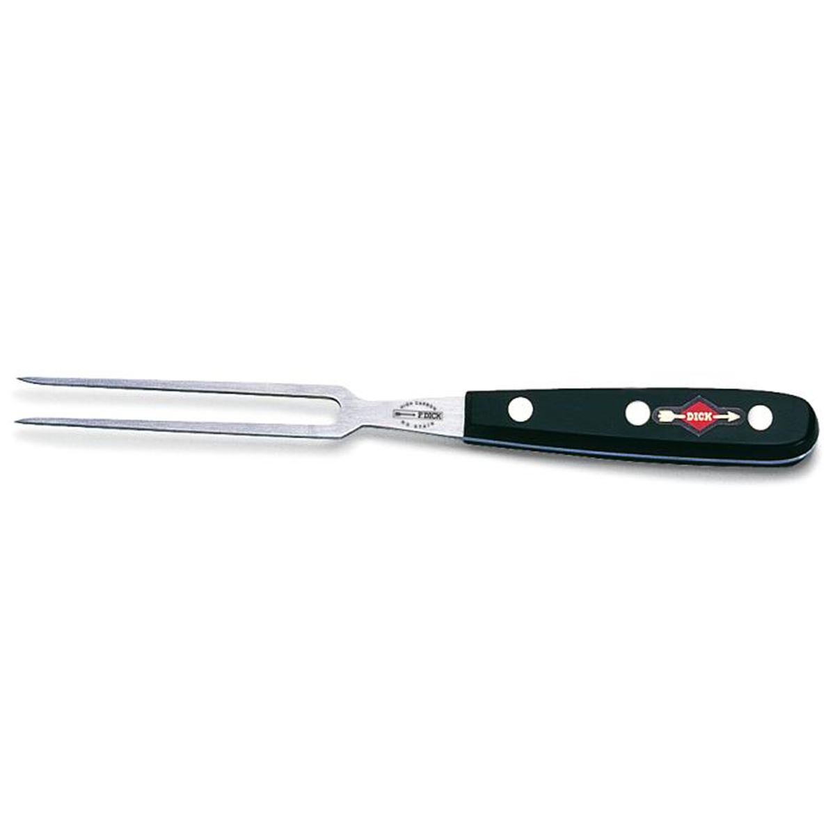 f-dick-prodynamic-wurstgabel-13-cm-schwarz-geschmiedet image 1