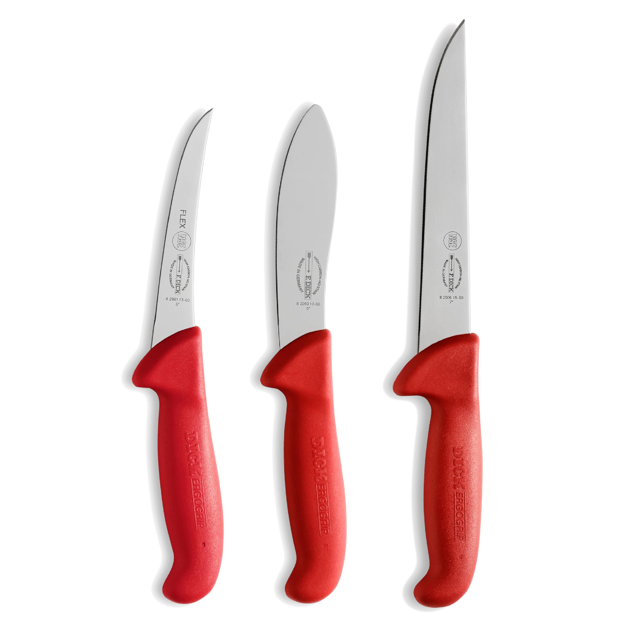 f-dick-ergogrip-messer-set-3-tlg-jagd-indoor-rot image 1
