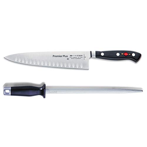 f-dick-premier-plus-kochmesser-21-cm-kullenschliff-set-25-cm-stahl image 5