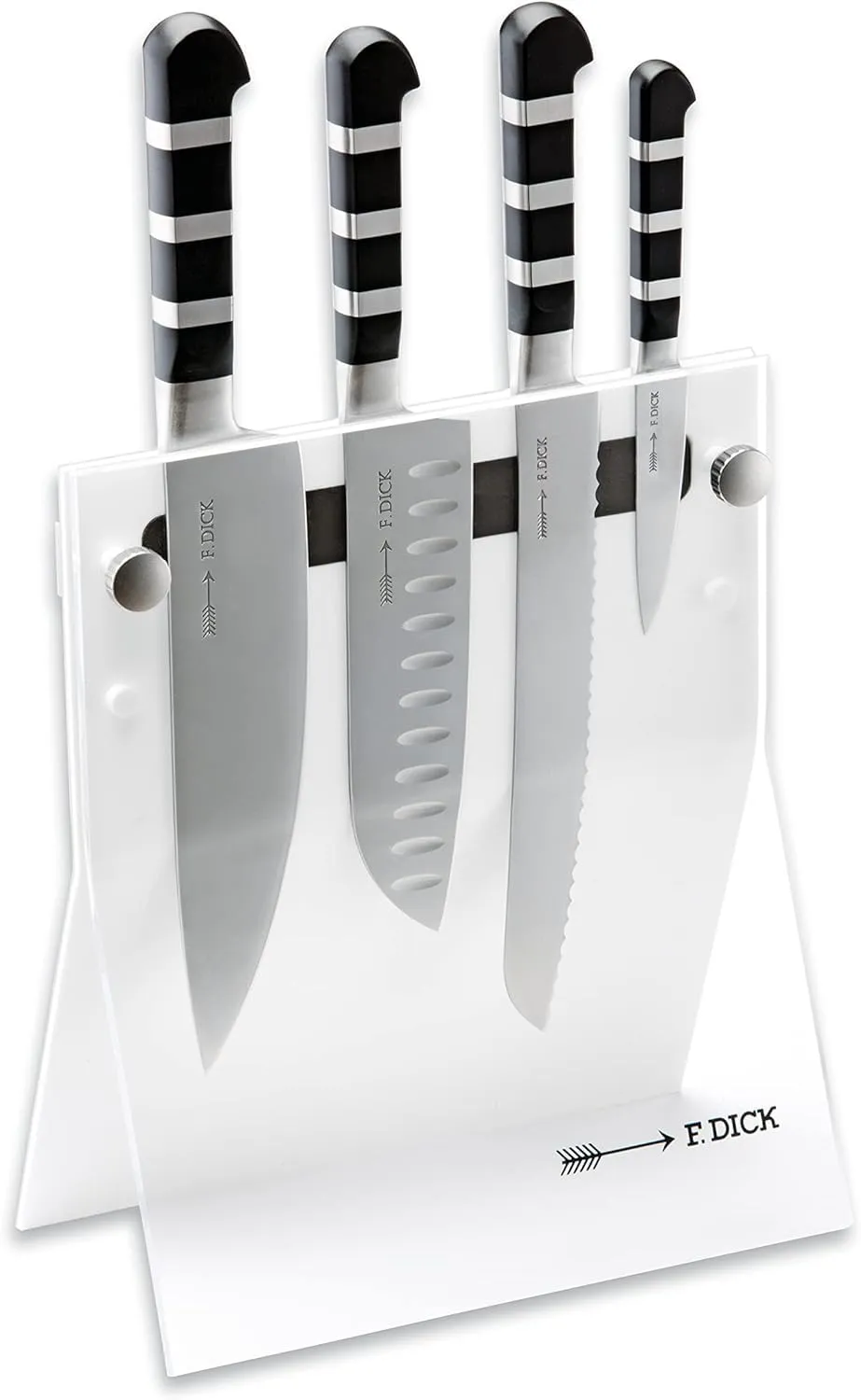 f-dick-1905-4knives-messerblock-4-tlg-wei-magnet-acryl image 1