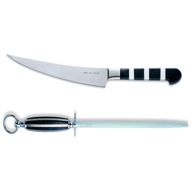 dick-1905-zerlegemesser-18-cm-set-mit-wetzstahl-geschmiedet image 1