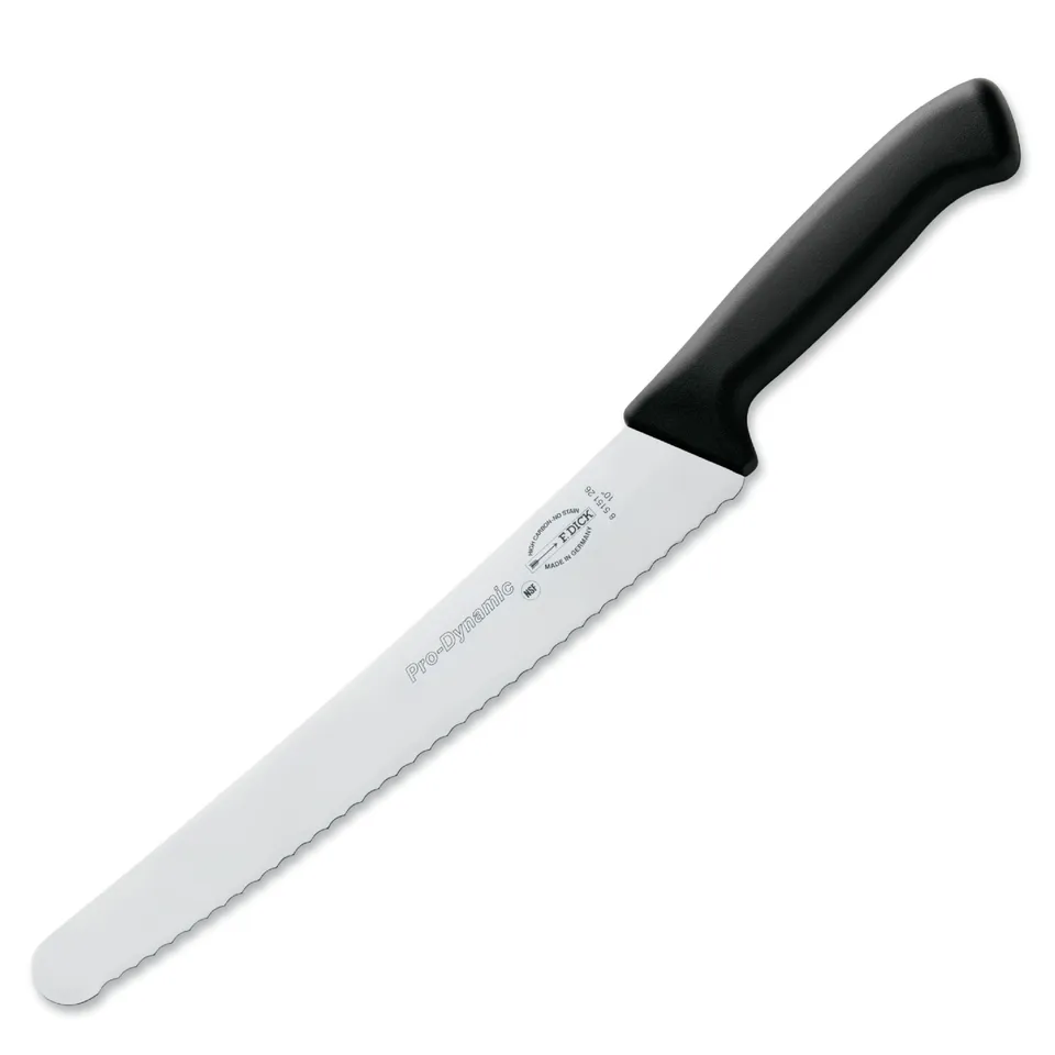 dick-prodynamic-konditormesser-26-cm-wellenschliff-schwarz image 1
