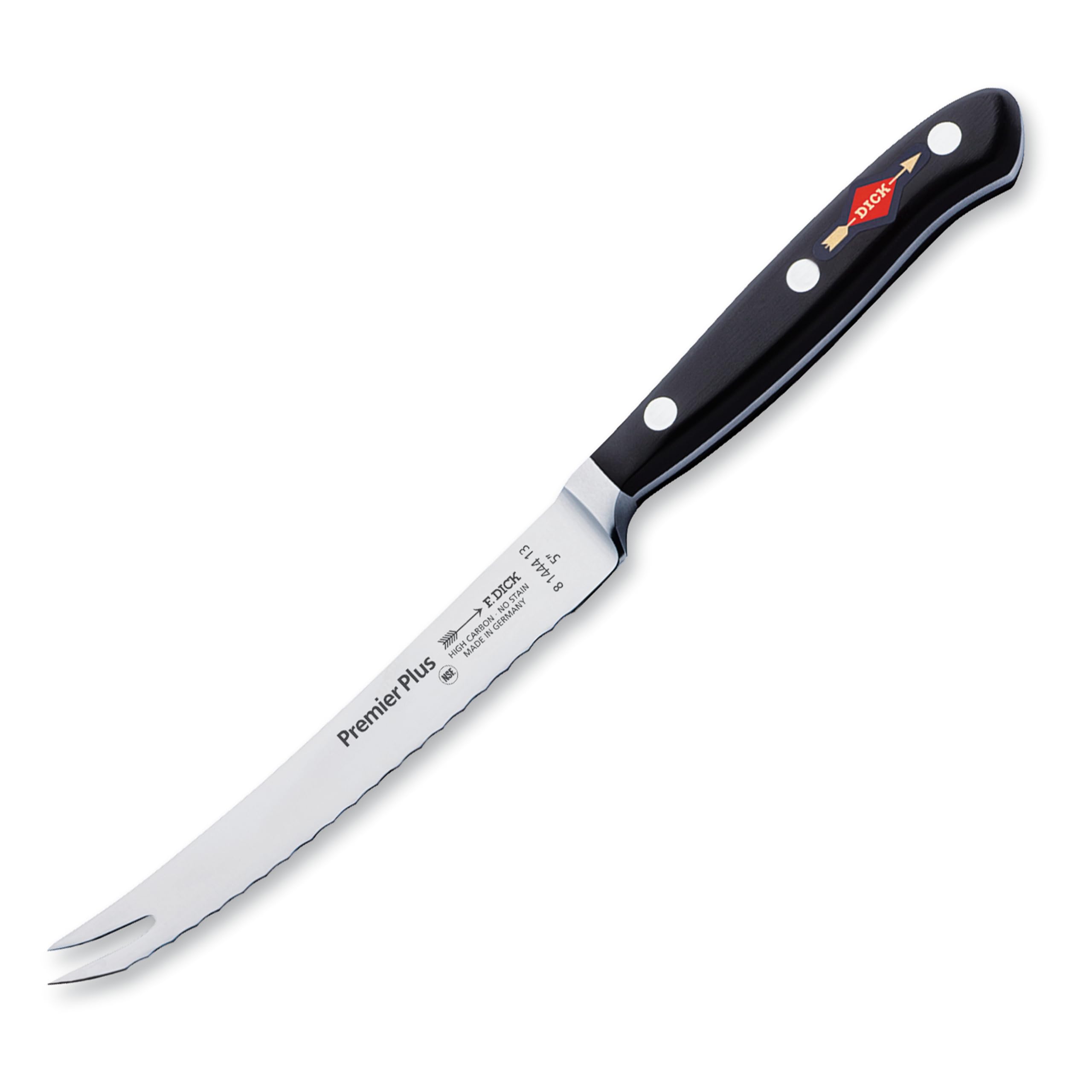 dick-premier-plus-tomatenmesser-13-cm-wellenschliff-rostfrei image 1