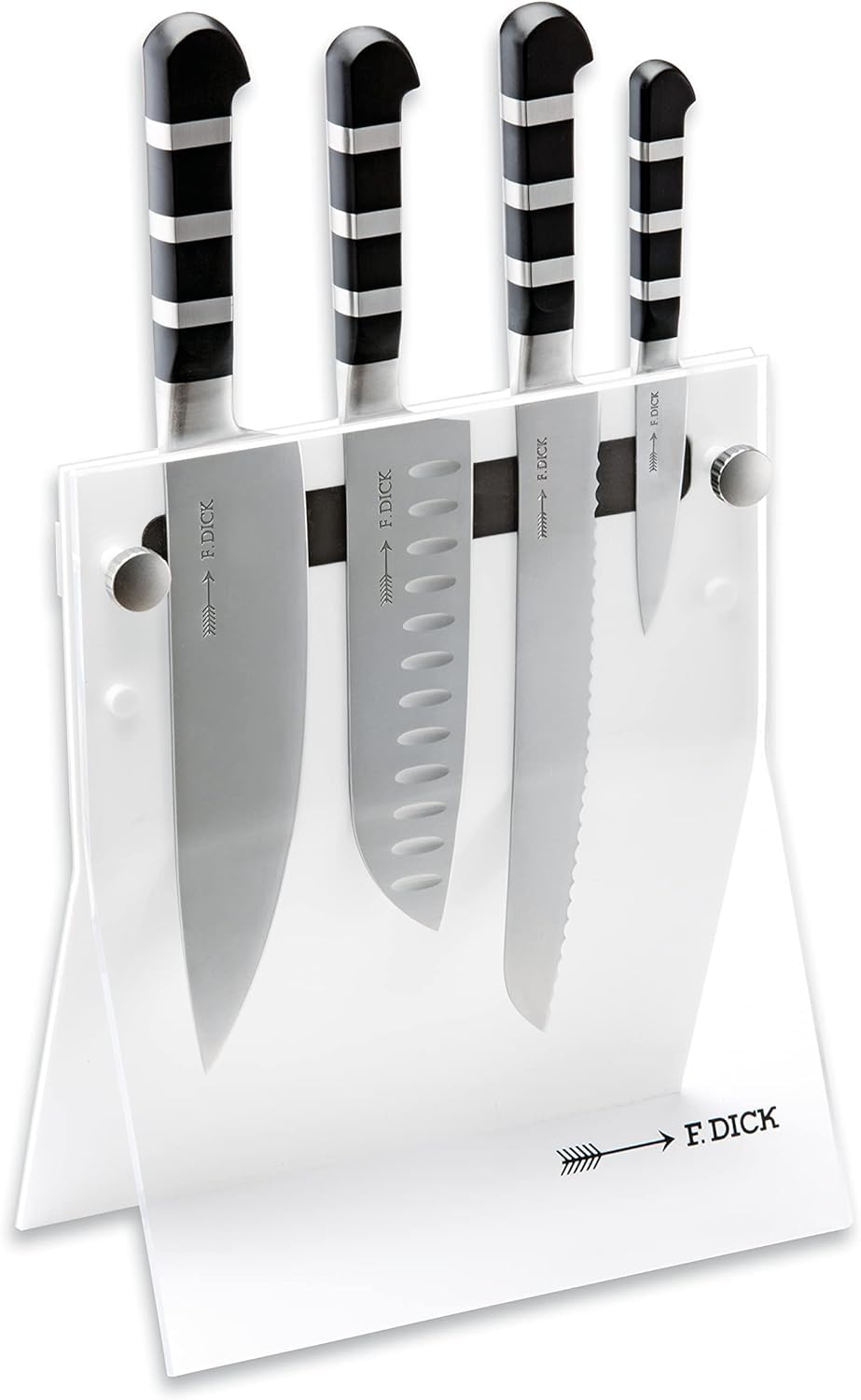 f-dick-1905-4knives-messerblock-4-tlg-schwarz-magnet-acryl image 4
