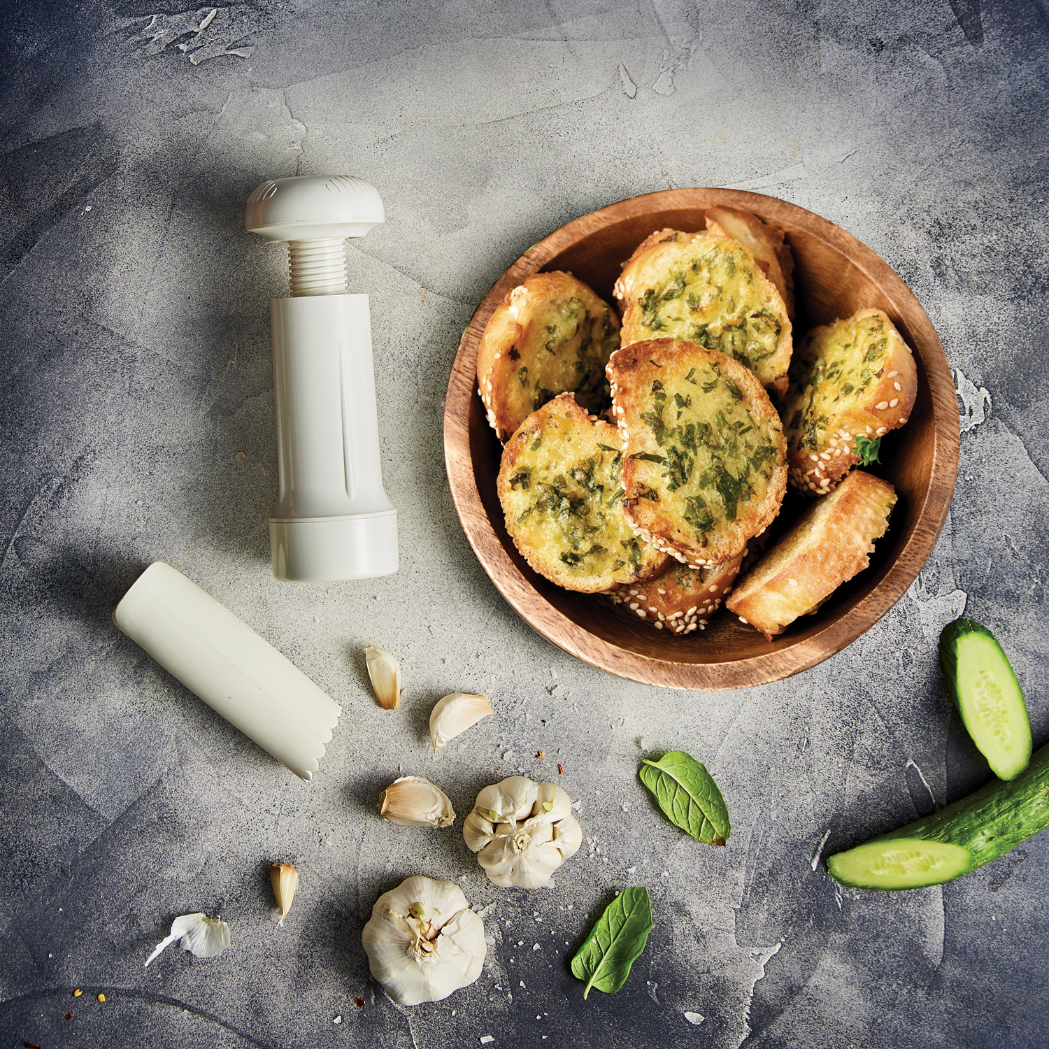b-rner-mr-garlic-knoblauchpresse-mit-sch-ler-silikon image 2