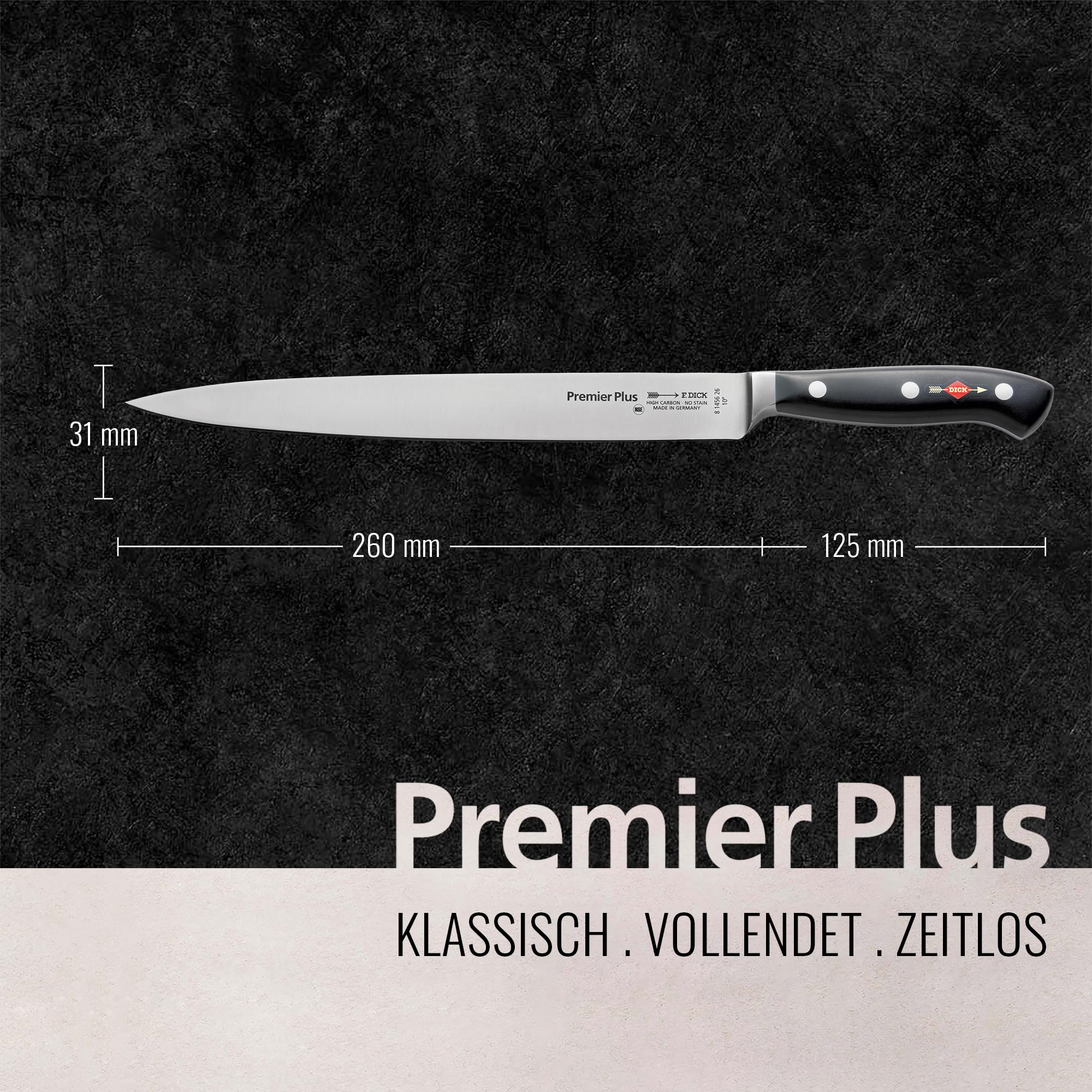f-dick-premier-plus-tranchiermesser-26-cm-k-chenmesser-glatte-schneide image 2