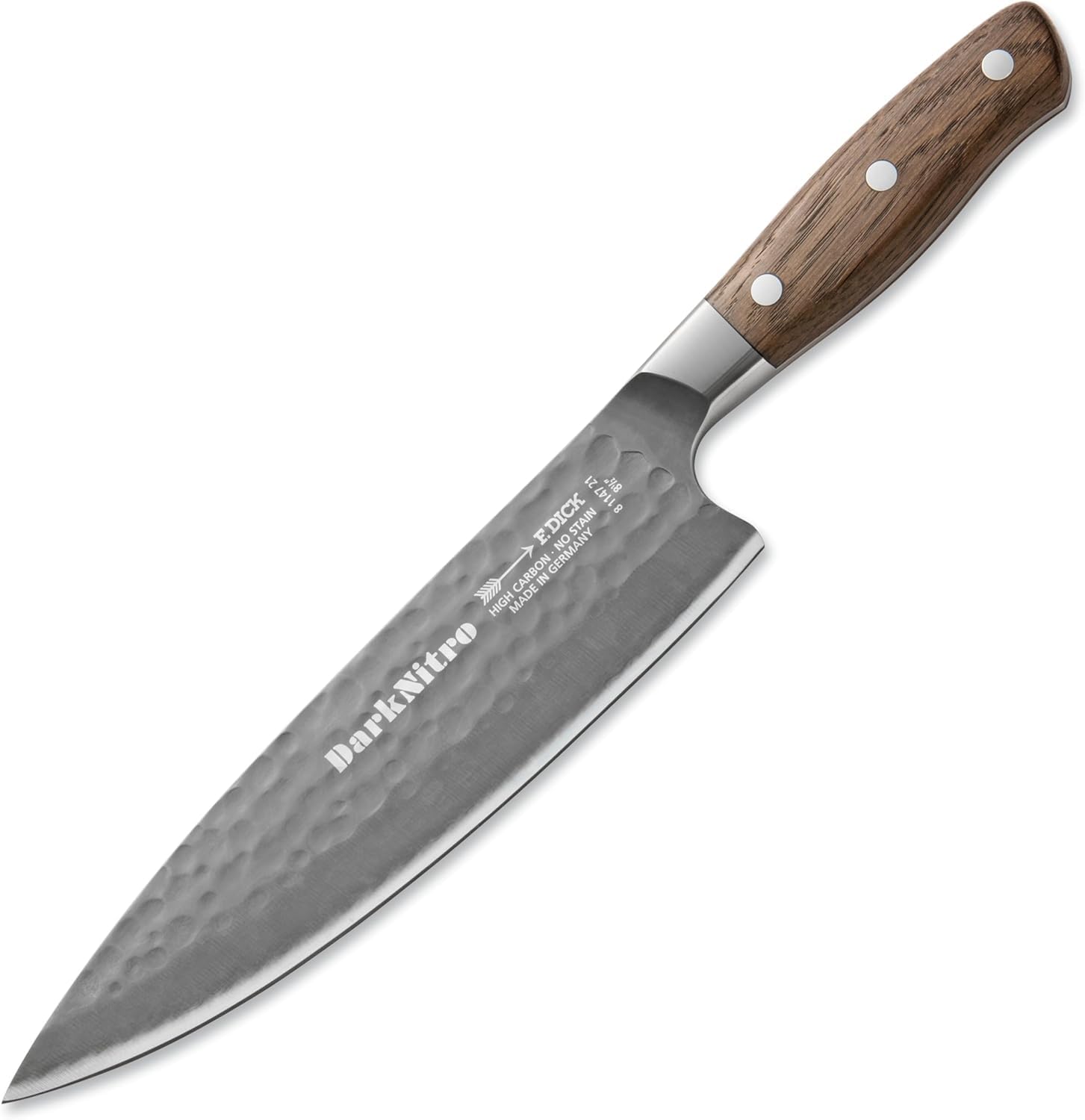 f-dick-darknitro-kochmesser-21-cm-eiche-hammerschlag image 1