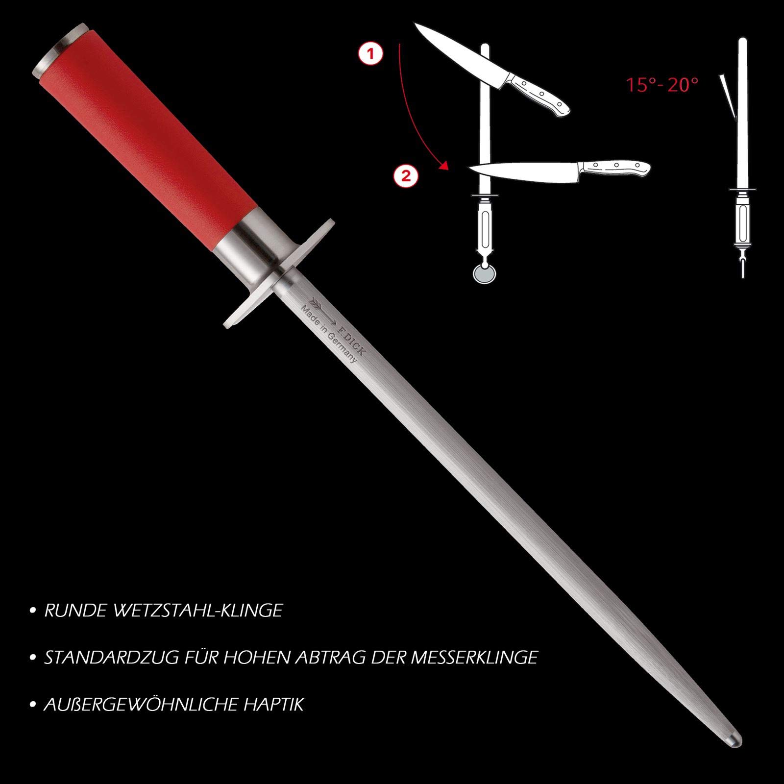 dick-red-spirit-chopping-kochmesser-18-cm-set-wetzstahl-rot image 5