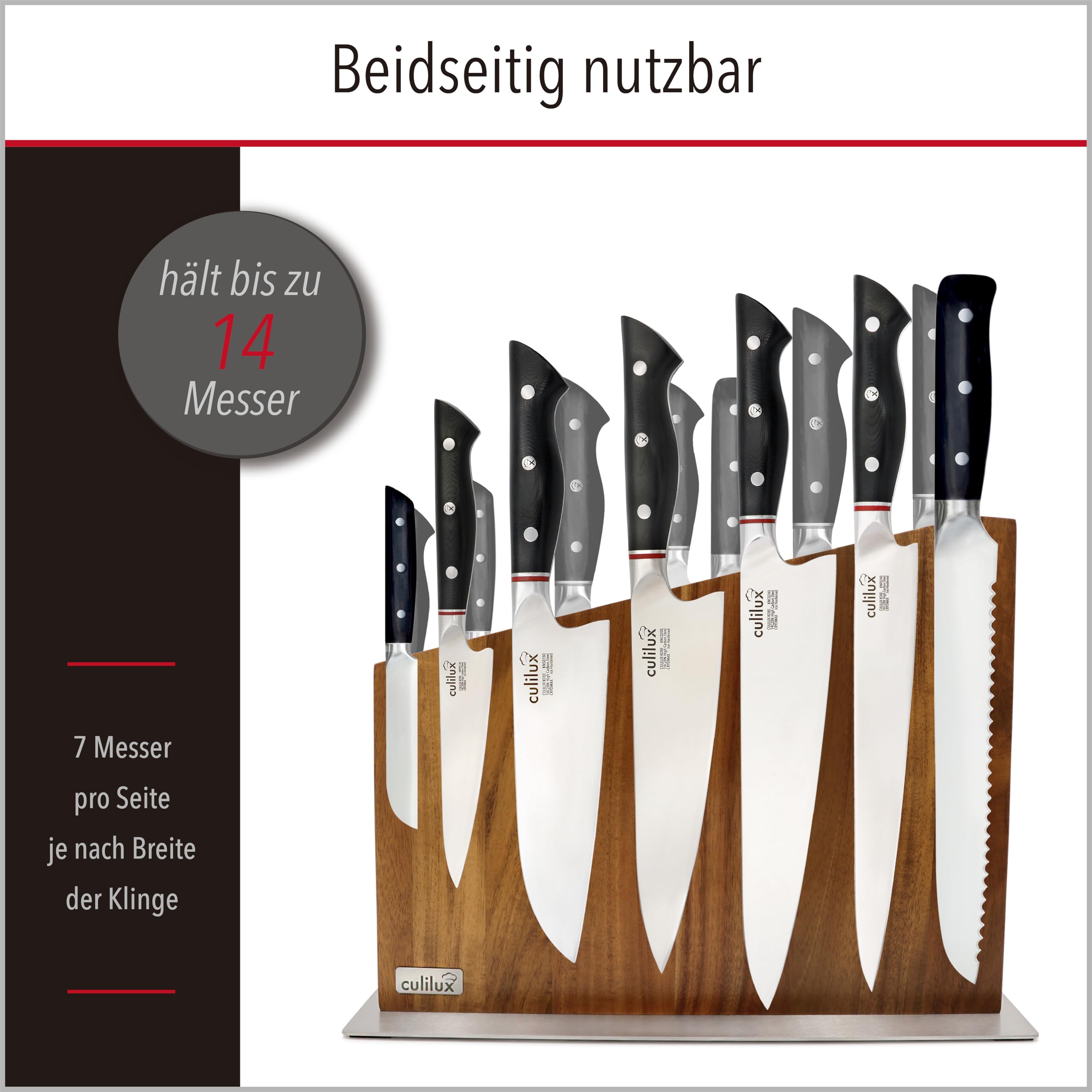 culilux-gourmet-messerblock-magnetisch-xl-akazie-14-messer image 2