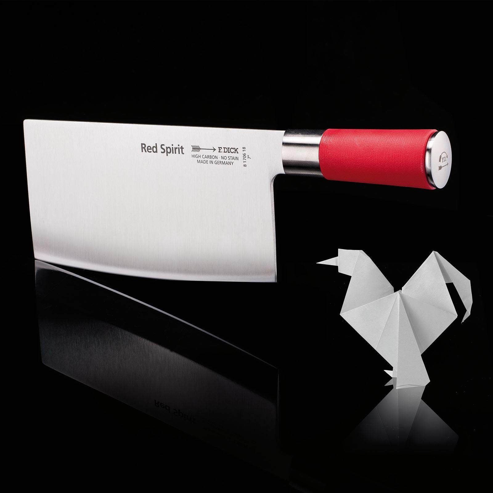 dick-red-spirit-chopping-kochmesser-18-cm-set-wetzstahl-rot image 4