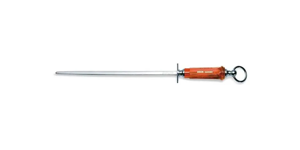 f-dick-dickoron-combi-wetzstahl-30-cm-saphirzug-orange-feinzug image 1