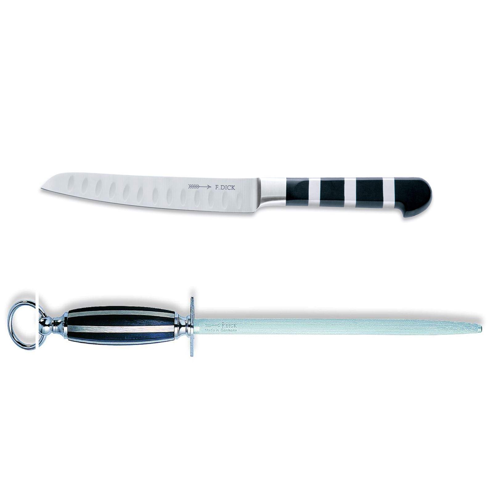 f-dick-1905-universalmesser-15-cm-set-mit-wetzstahl-geschmiedet image 1