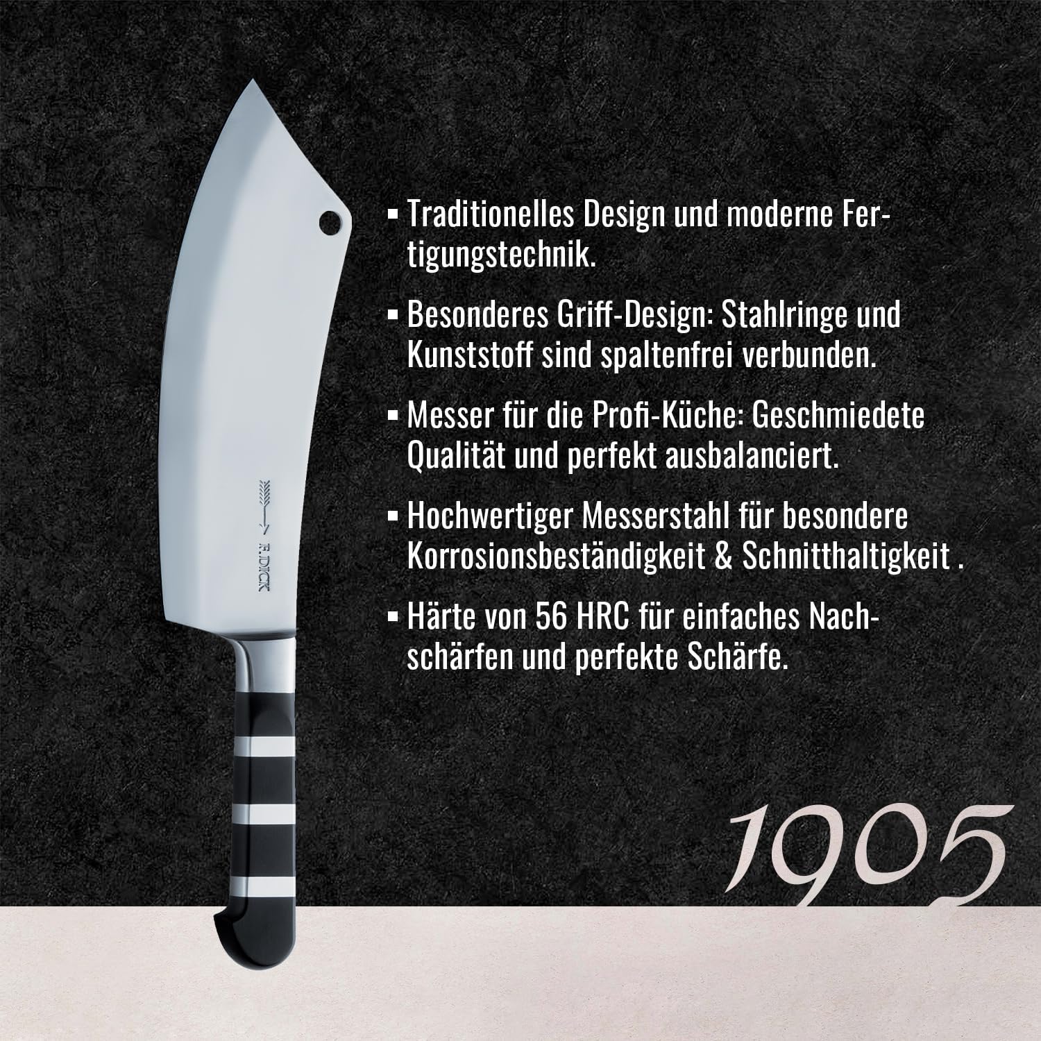 dick-1905-kochmesser-ajax-22-cm-k-chenmesser-edelstahl-2 image 3