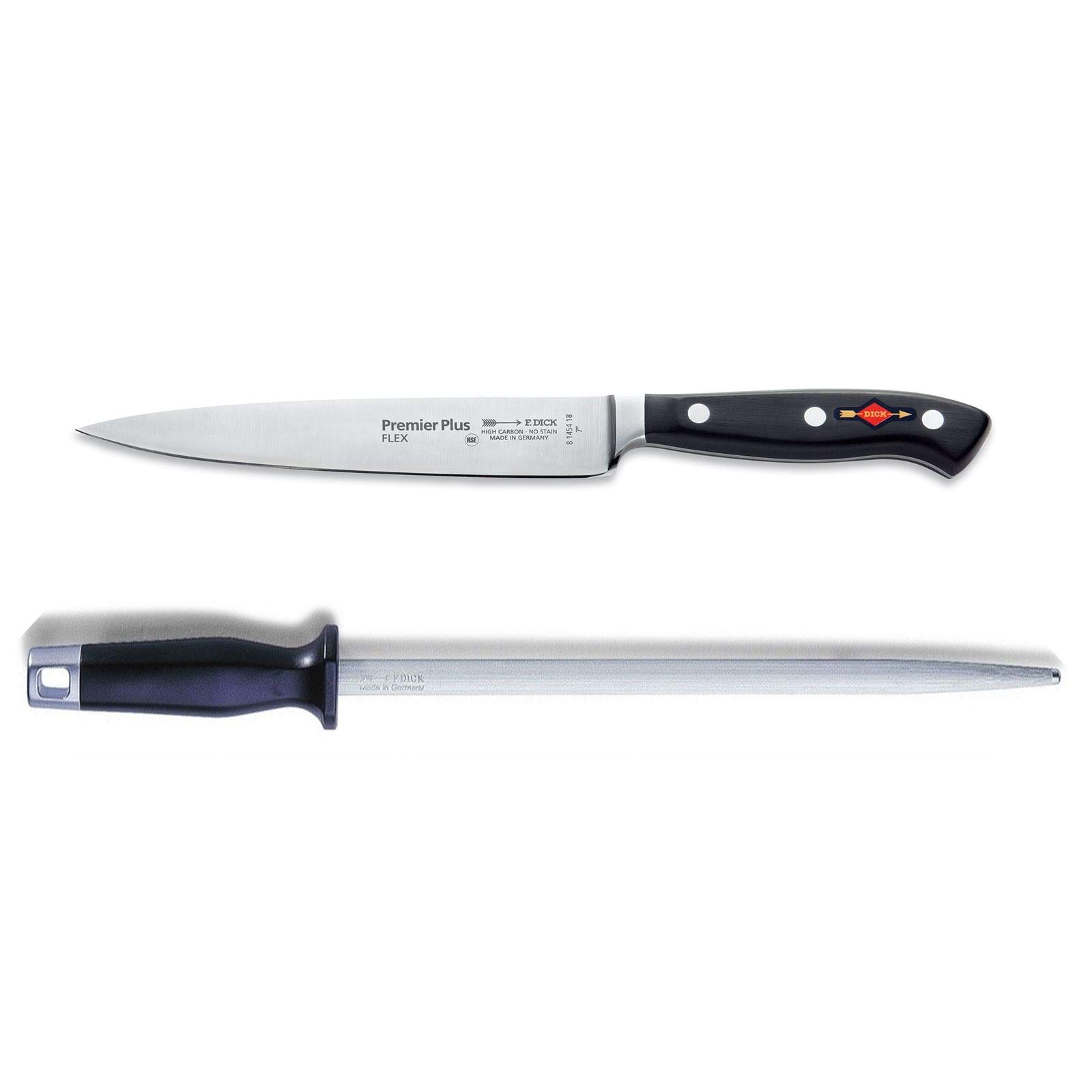 dick-premier-plus-filetiermesser-18-cm-flexibel-set-wetzstahl image 1