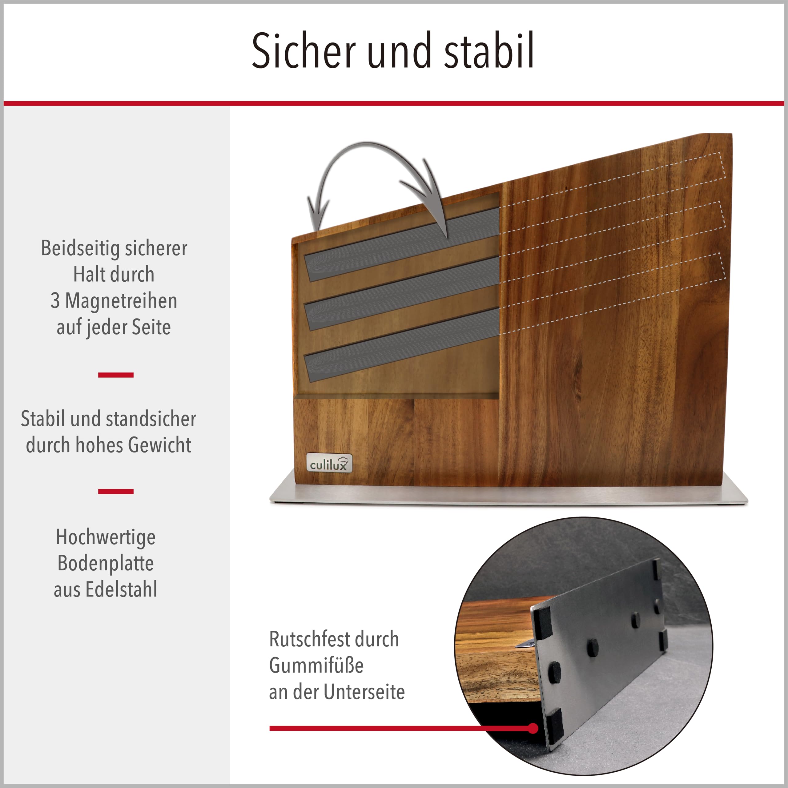 culilux-gourmet-messerblock-magnetisch-xl-akazie-14-messer image 6