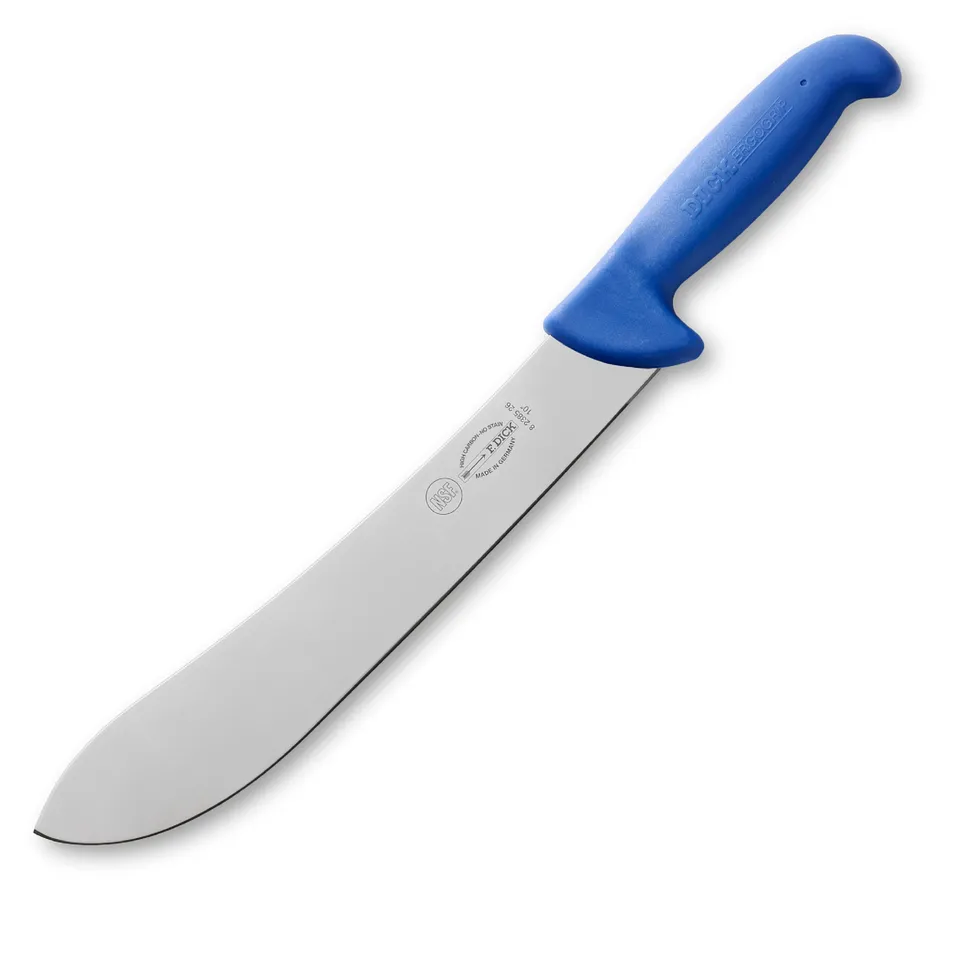 dick-ergogrip-blockmesser-26cm-runde-klinge-fleischermesser image 1