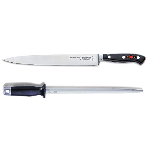 dick-premier-plus-tranchiermesser-26-cm-set-wetzstahl-25-cm-geschmiedet image 5