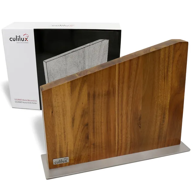 culilux-gourmet-messerblock-magnetisch-xl-akazie-14-messer image 1