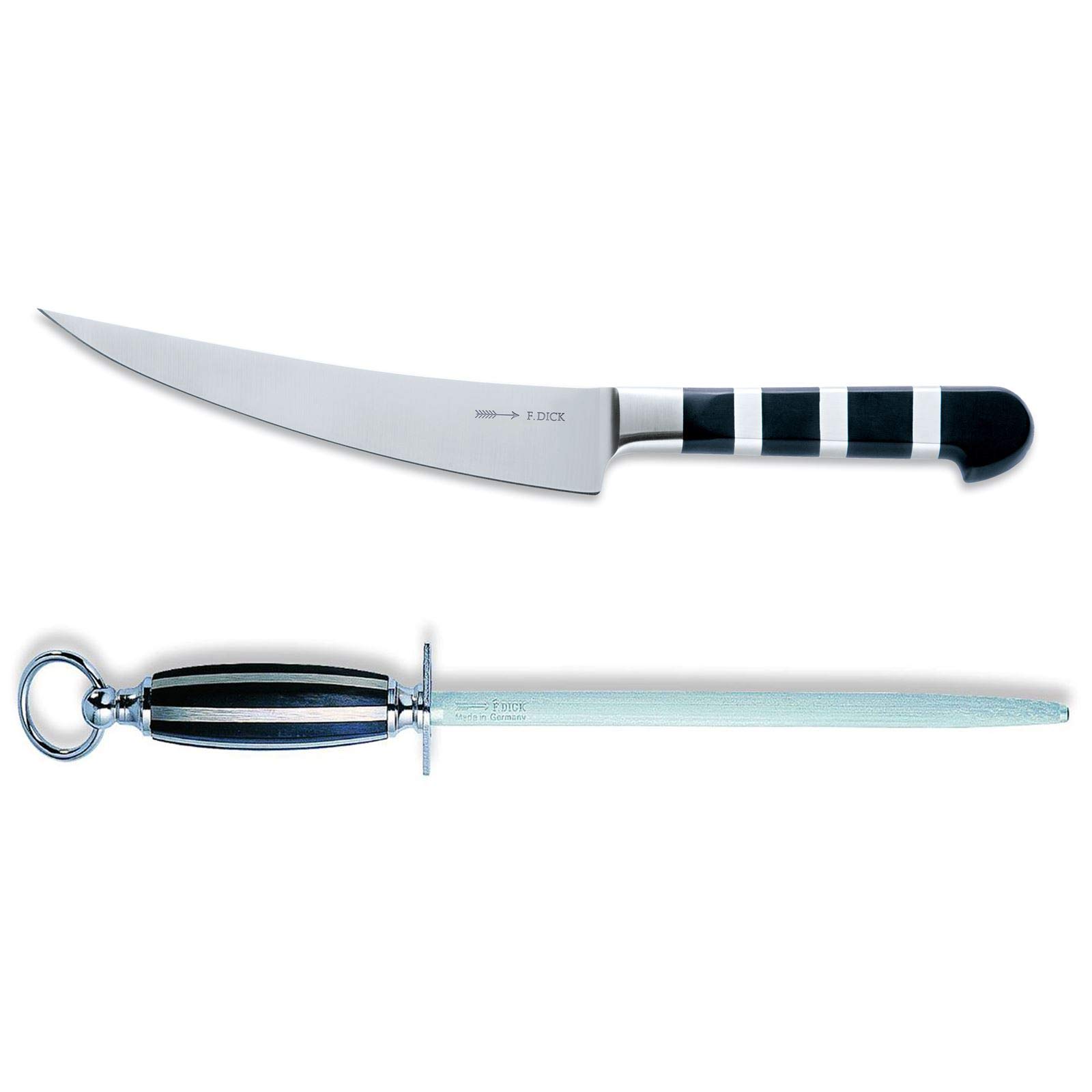dick-1905-zerlegemesser-18-cm-set-mit-wetzstahl-geschmiedet image 1