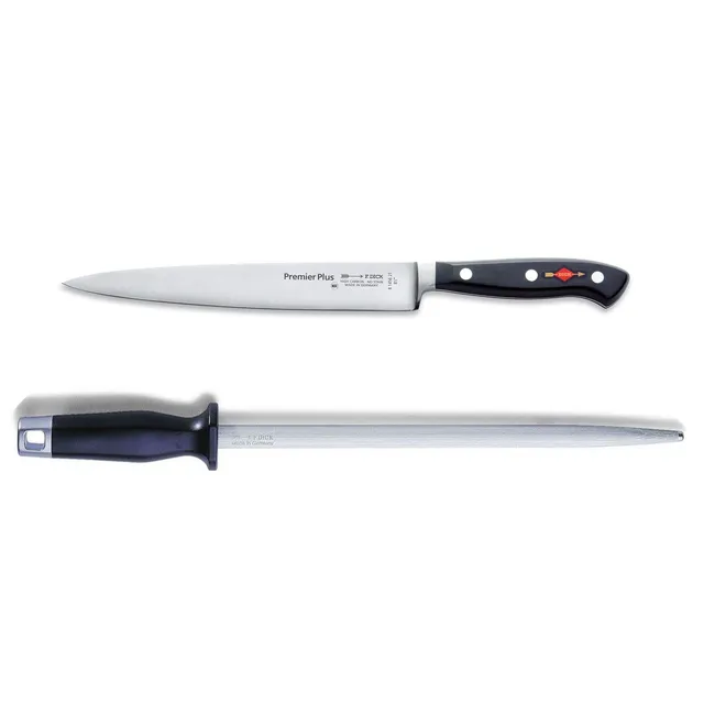 f-dick-premier-plus-tranchiermesser-21-cm-set-mit-wetzstahl-30-cm image 1