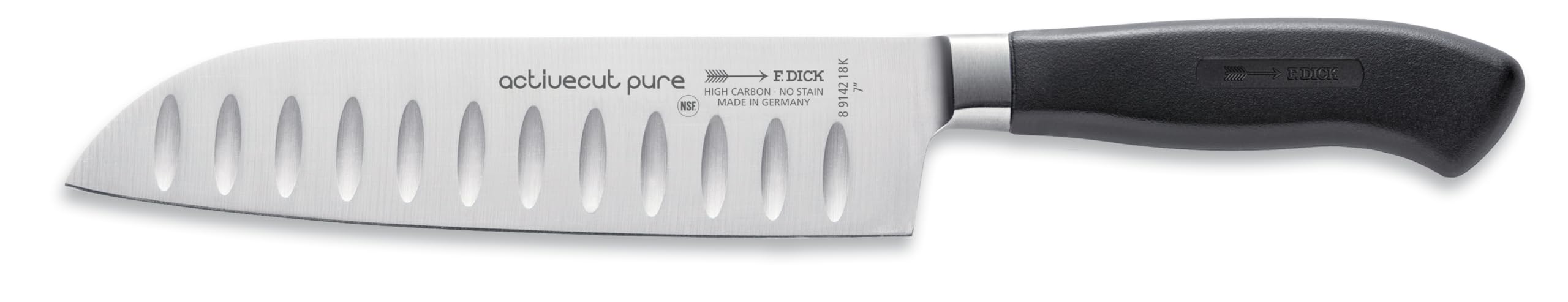 dick-activecut-pure-santokumesser-18-cm-kullenschliff-89142182k image 1