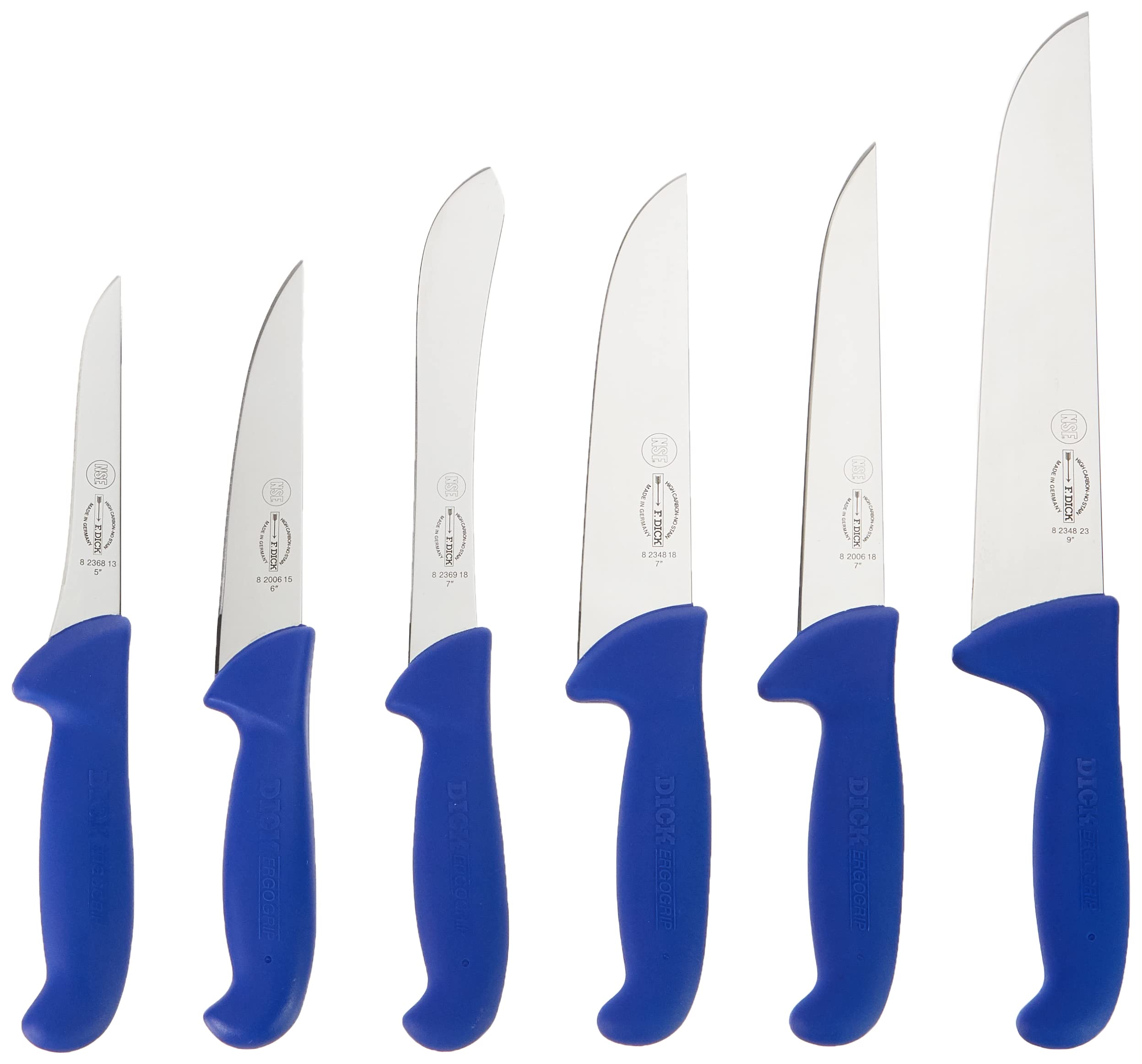 f-dick-ergogrip-messerset-6-teilig-blau-56-hrc image 2
