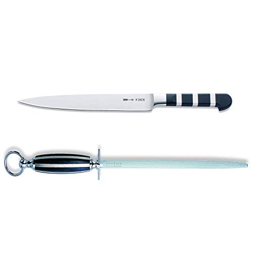 f-dick-1905-tranchiermesser-21-cm-set-mit-wetzstahl-geschmiedet image 6