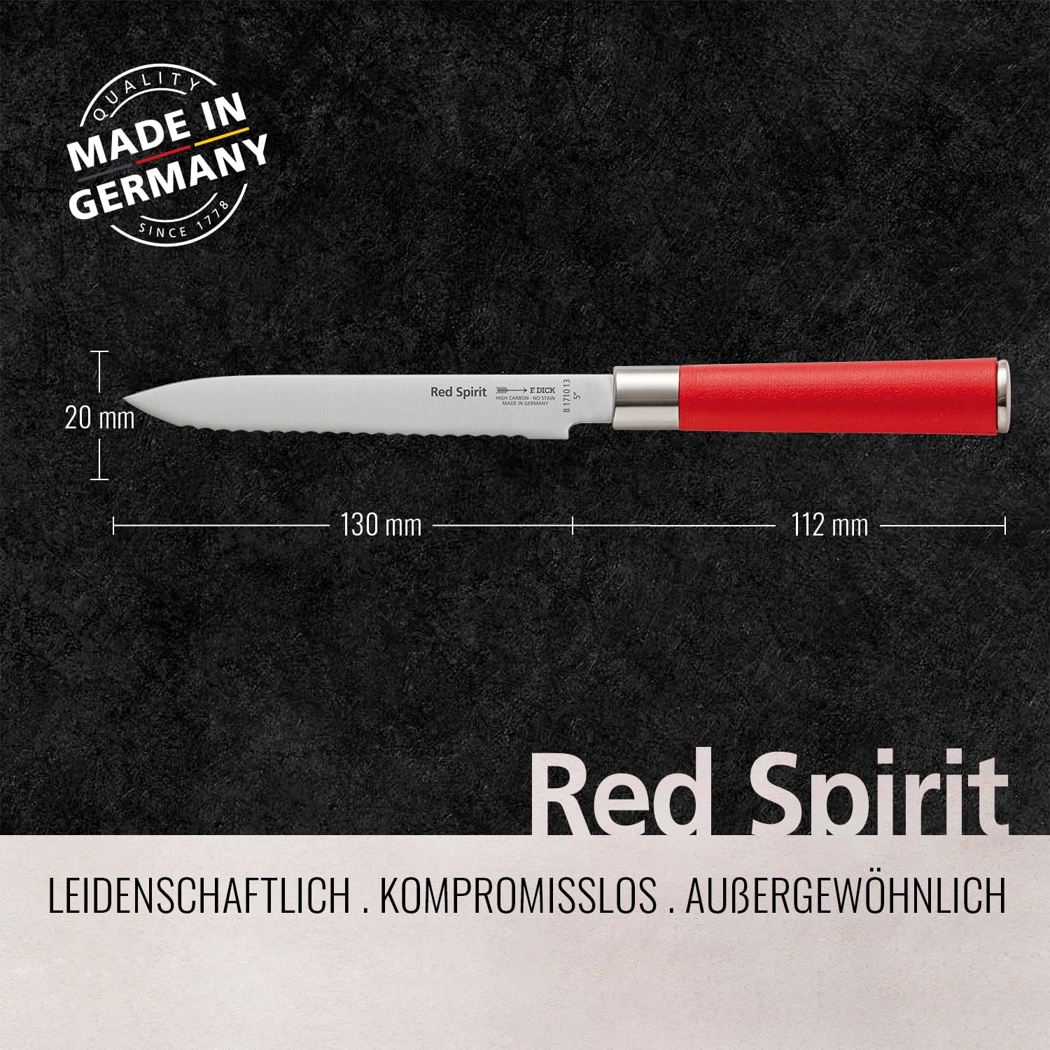 f-dick-red-spirit-81710132-allzweckmesser-13-cm-wellenschliff image 2