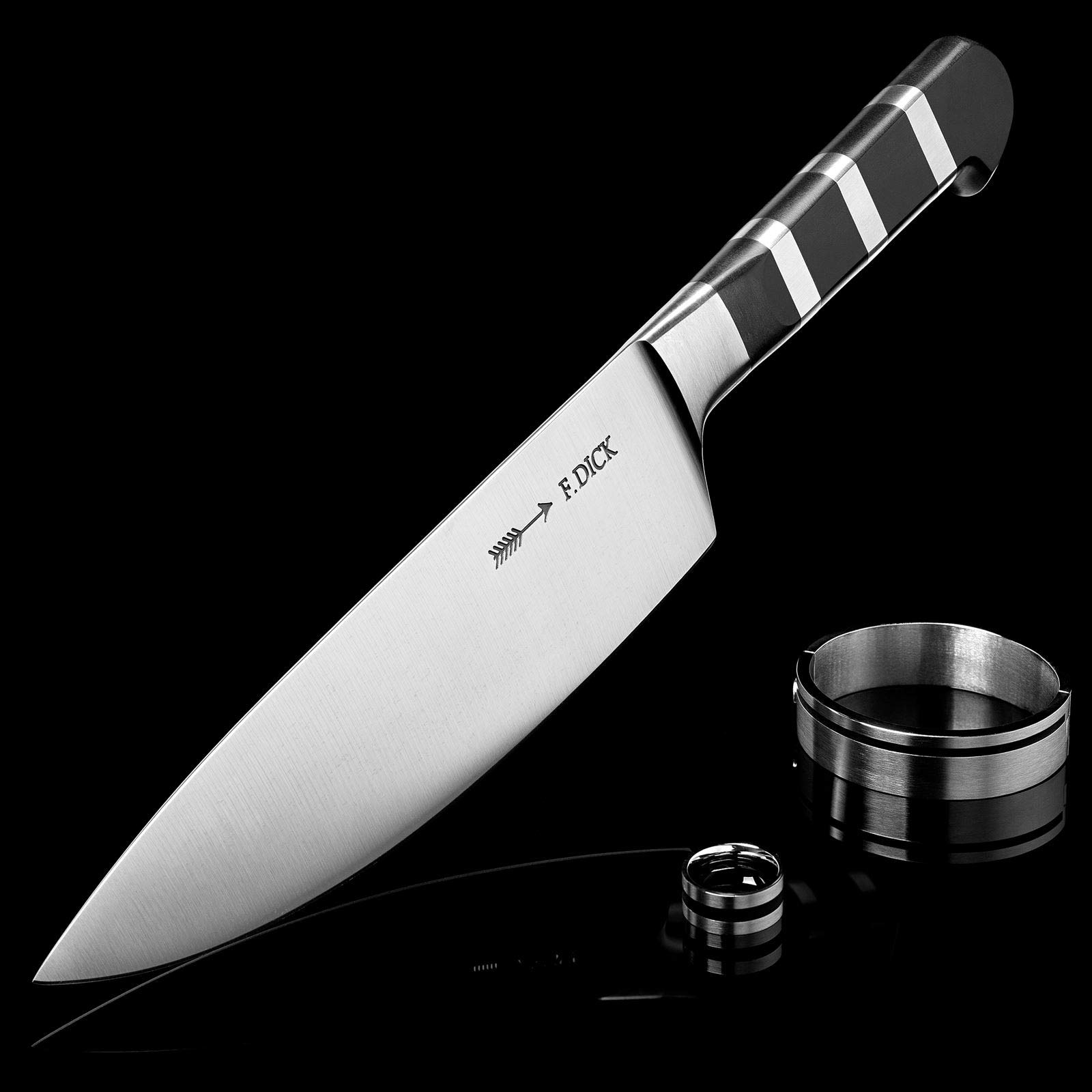 f-dick-1905-kochmesser-21-cm-set-mit-wetzstahl-25-cm image 2