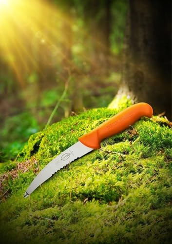 dick-ergogrip-aufbrechmesser-15-cm-wellenschliff-orange image 4