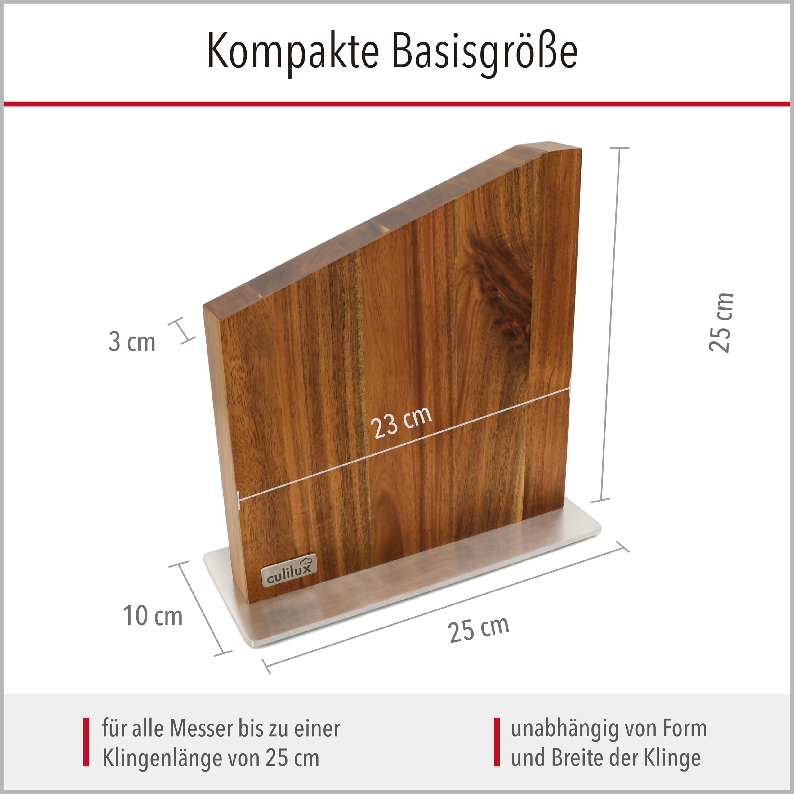 culilux-gourmet-messerblock-magnetisch-akazie-10-messer image 3