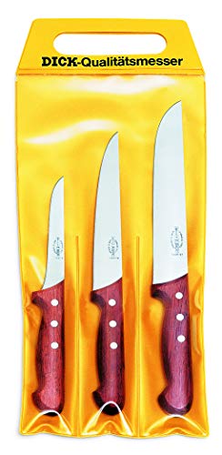 dick-ergogrip-messer-set-3-teilig-holzgriff-81553000-edelstahl image 2