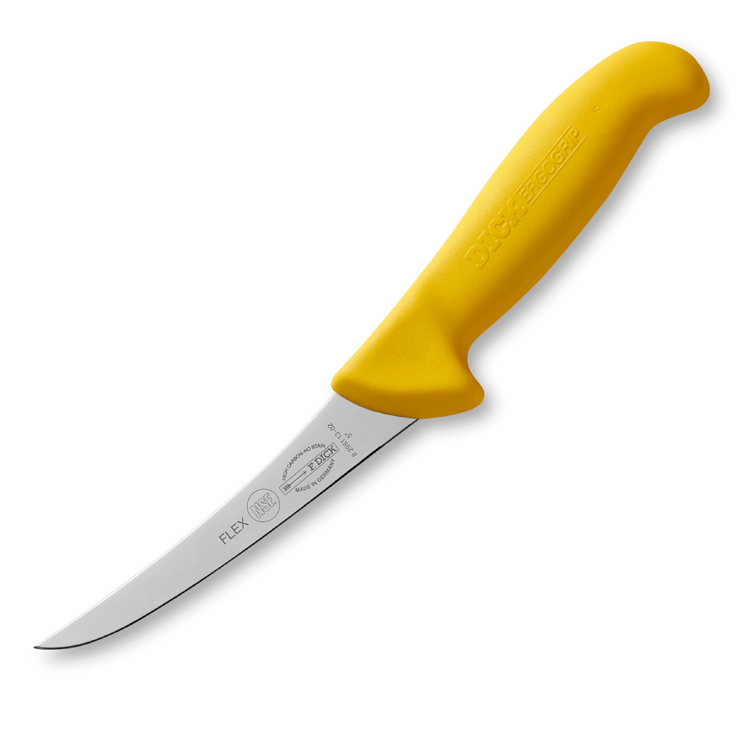 dick-ergogrip-ausbeinmesser-13-cm-flexibel-gelb-56-hrc image 1