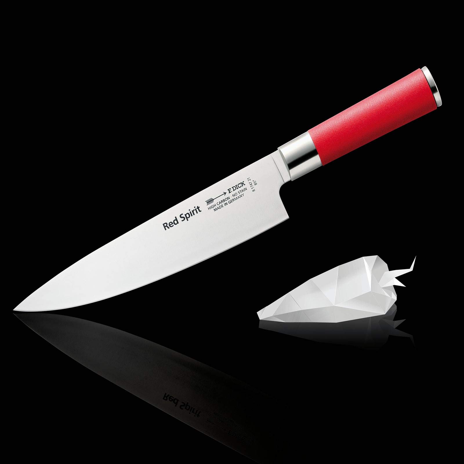 dick-red-spirit-kochmesser-21-cm-set-mit-wetzstahl-rostfrei image 4