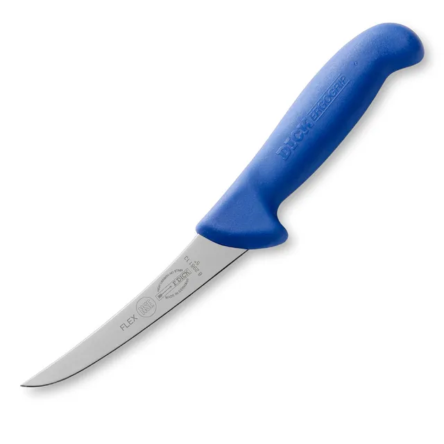f-dick-ergogrip-ausbeinmesser-13-cm-flexibel-blau-56hrc image 1