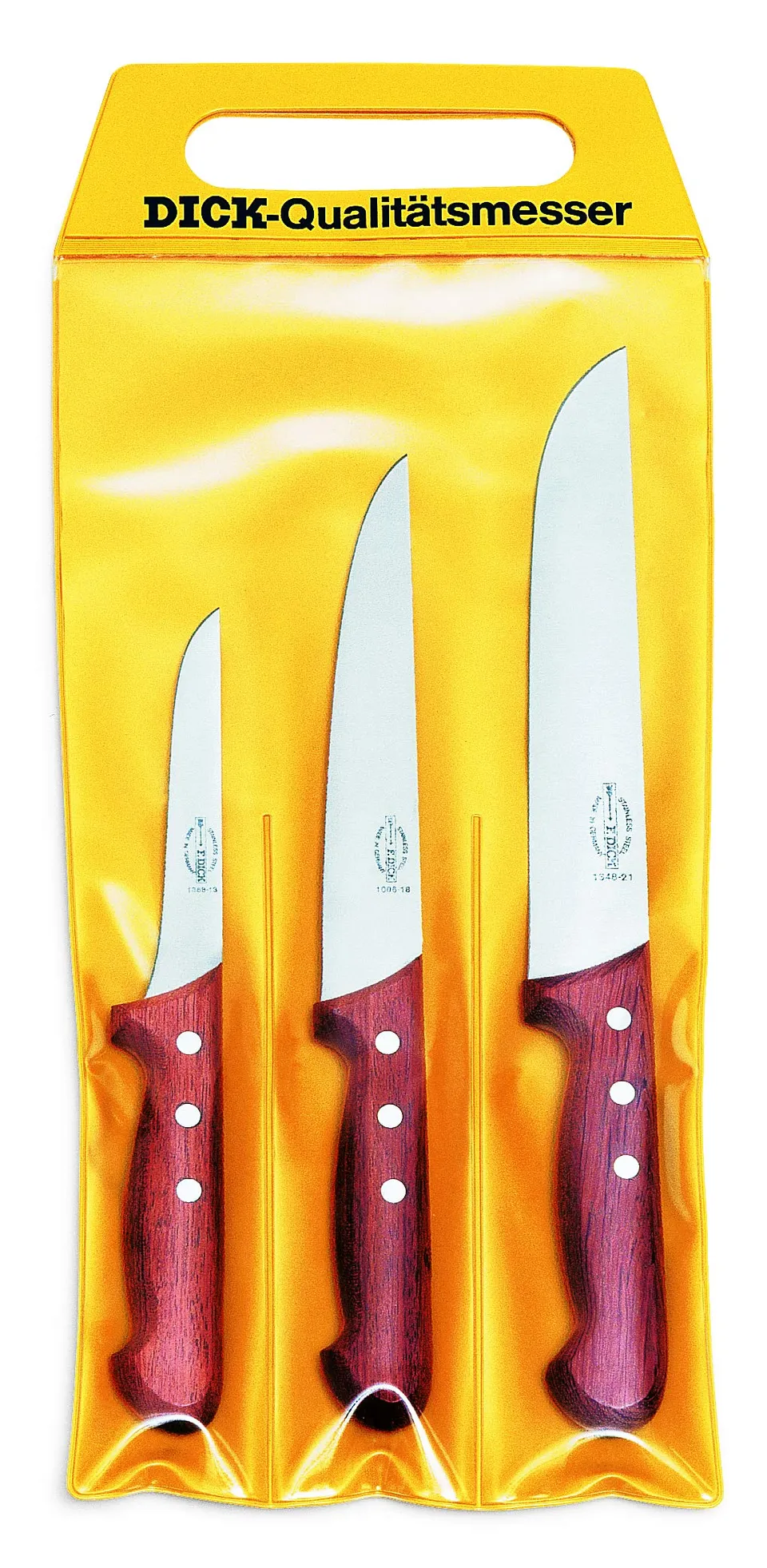 dick-ergogrip-messer-set-3-teilig-holzgriff-81553000-edelstahl image 1