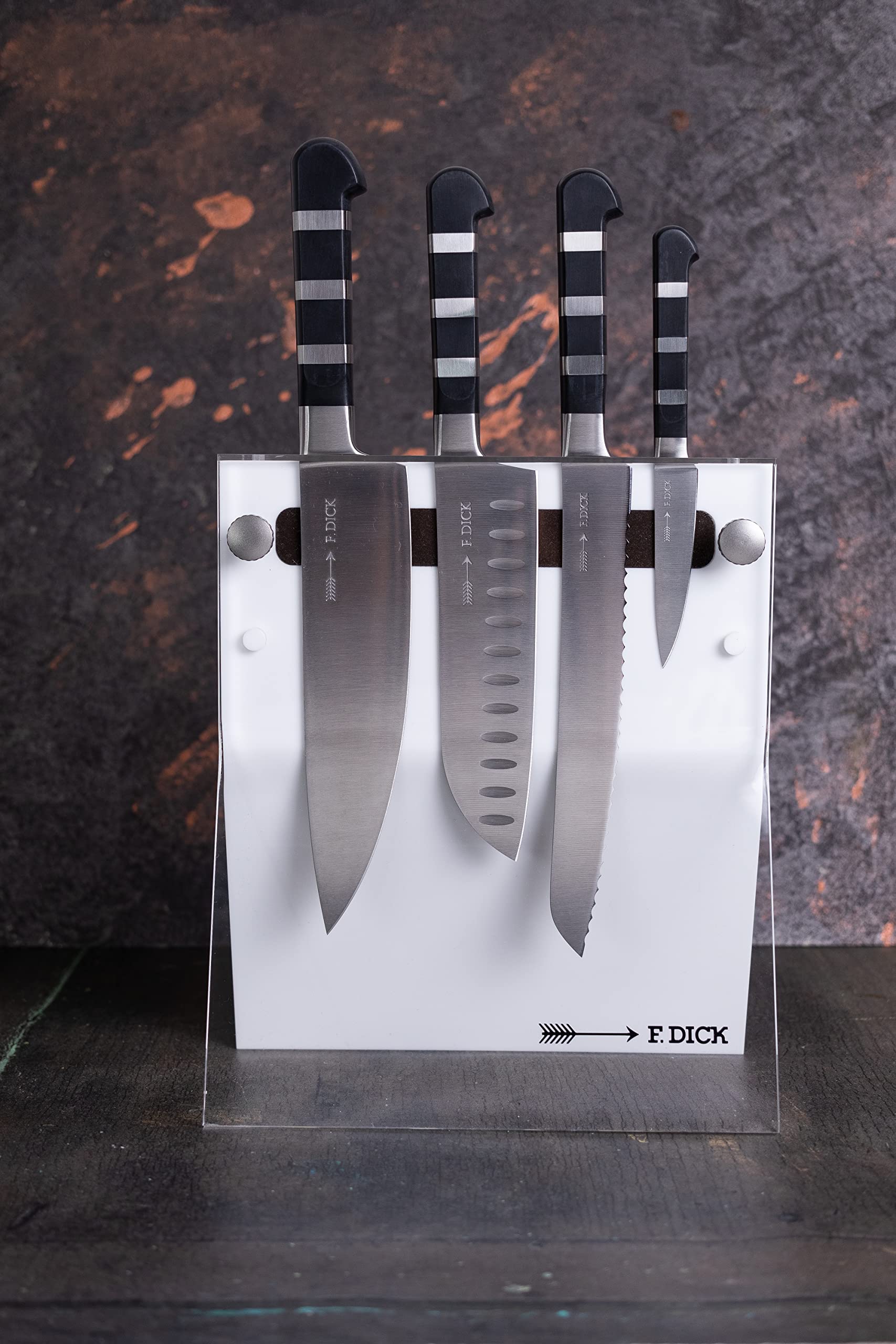 f-dick-1905-4knives-messerblock-4-tlg-wei-magnet-acryl image 2