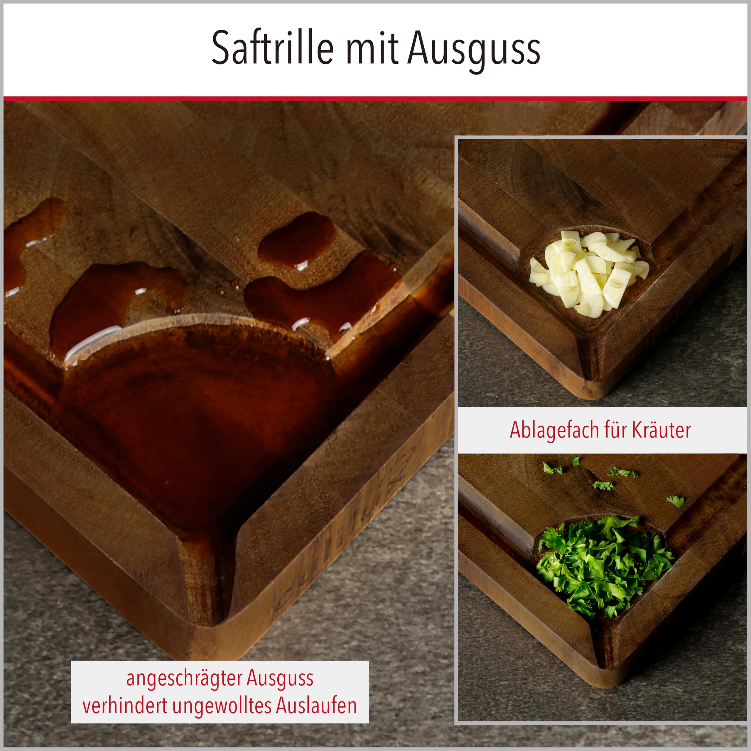 culilux-gourmet-schneidebrett-l-walnuss-stirnholz-40x30-cm image 7