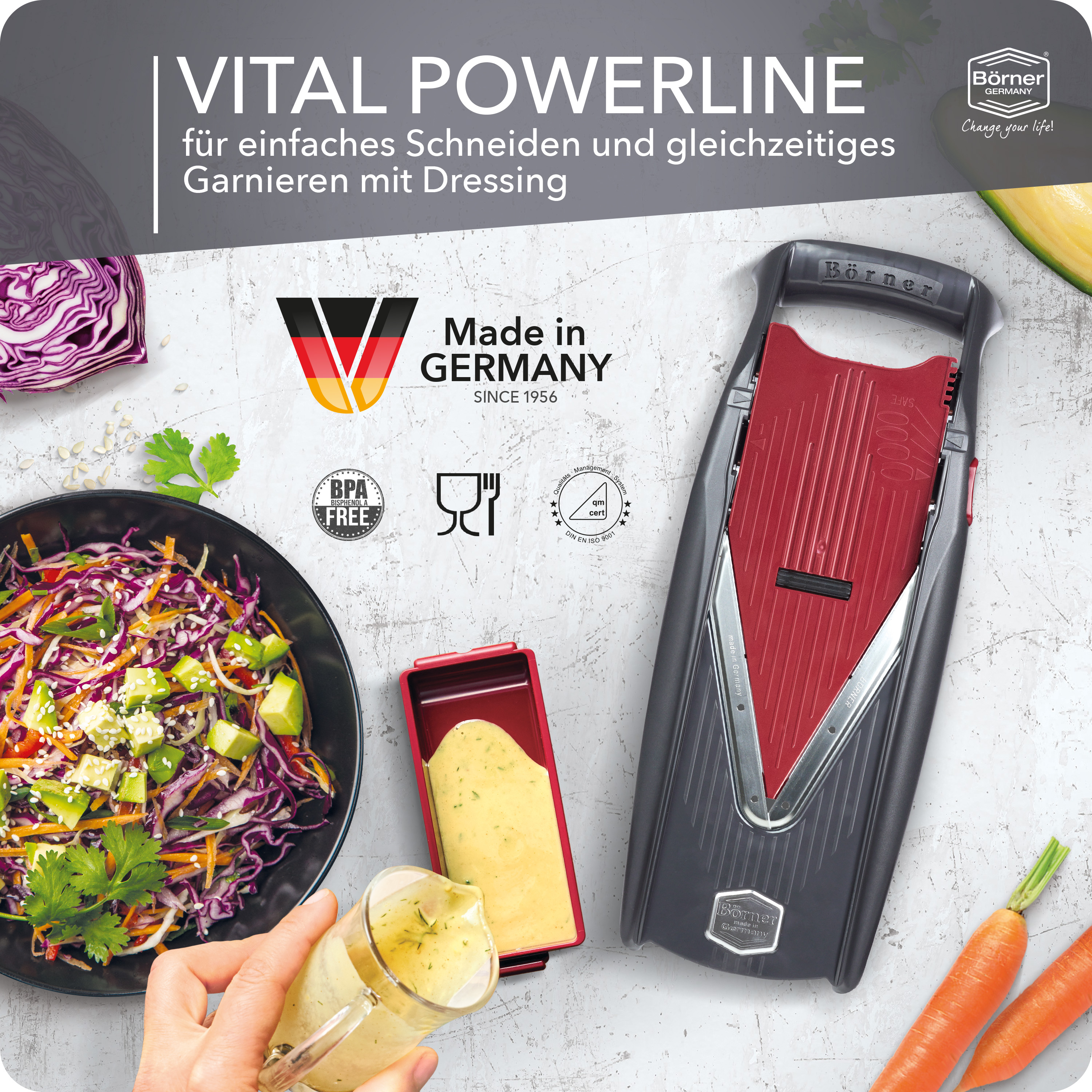 b-rner-vital-powerline-basis-set-mandoline-mit-dressing-funktion image 2