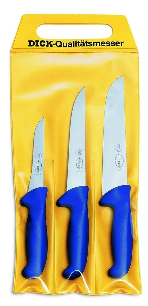 f-dick-ergogrip-messer-set-3-teilig-blau-8255300-rostfrei image 1