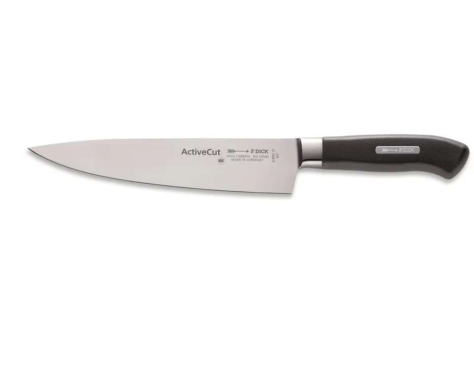 f-dick-activecut-kochmesser-21-cm-schwarzer-griff image 1