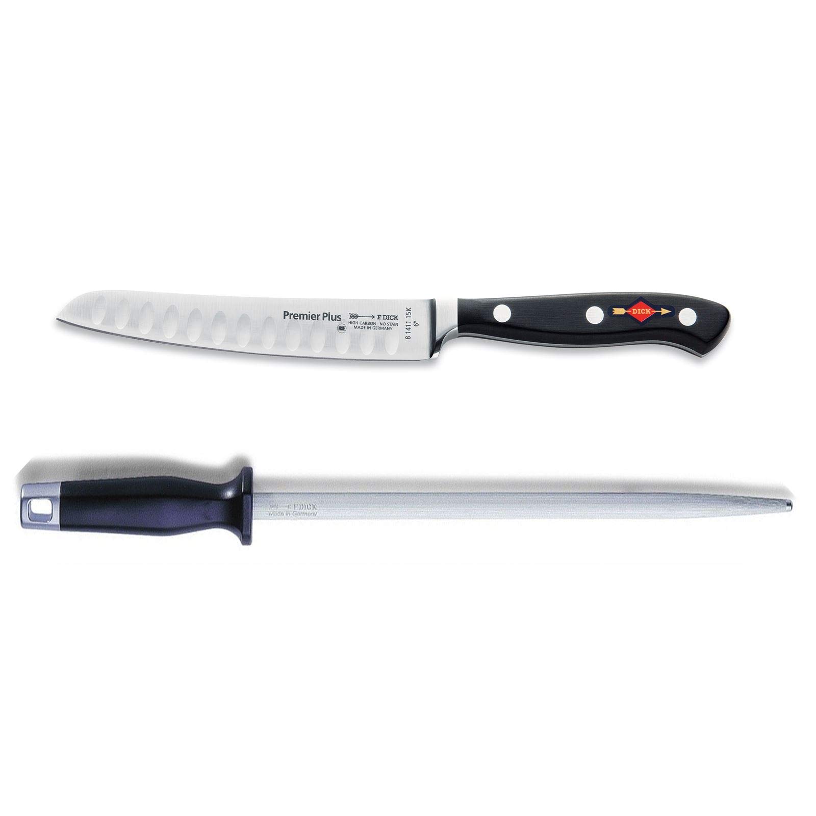 f-dick-premier-plus-allzweckmesser-15-cm-kullen-set-25-cm-stahl image 1