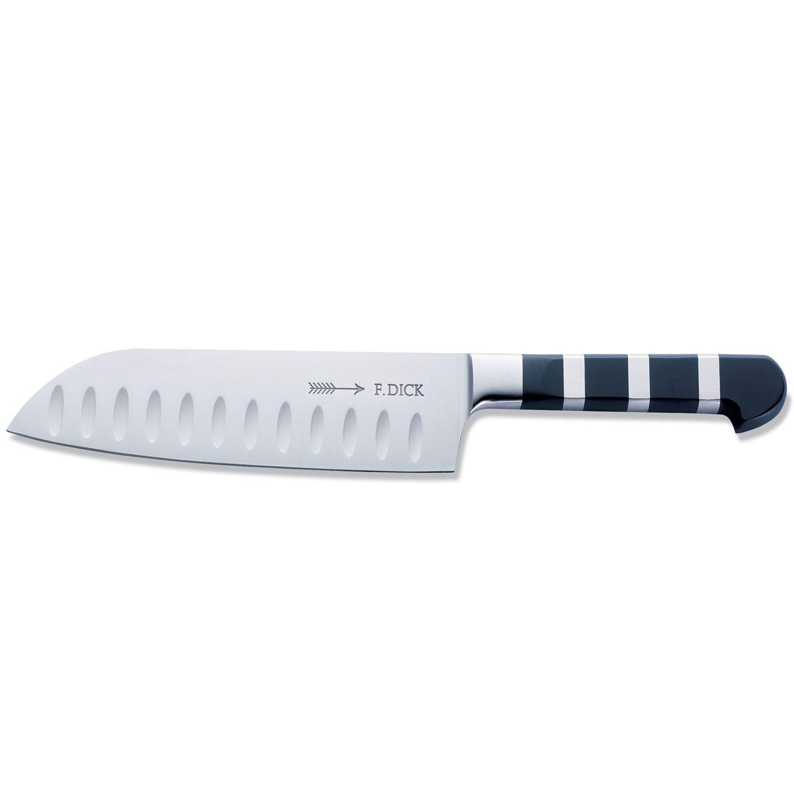 f-dick-1905-santoku-18-cm-kullenschliff-set-mit-wetzstahl image 3