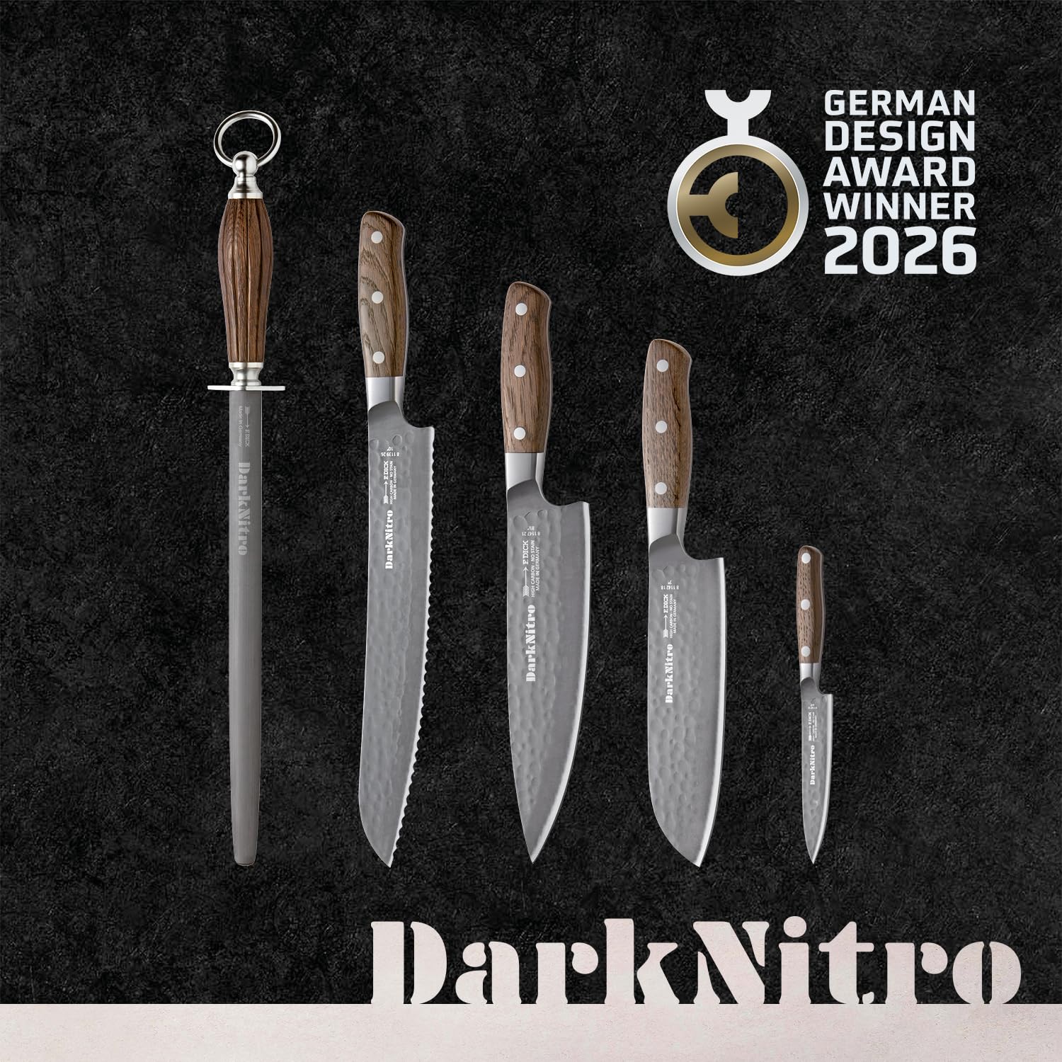 f-dick-darknitro-kochmesser-21-cm-eiche-hammerschlag-2 image 4