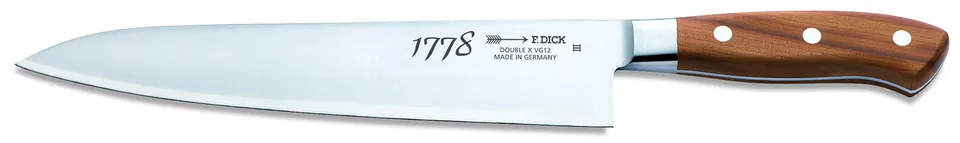 f-dick-1778-kochmesser-24-cm-pflaumenholz-vg12 image 1